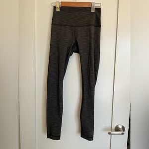 Lululemon 28” Nulux high rise grey leggings